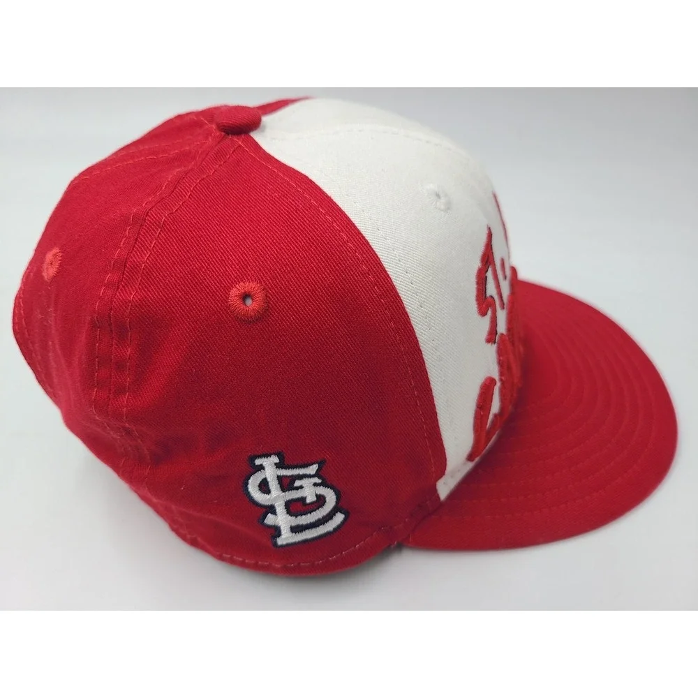 Youth St Louis Cardinals New Era 9Fifty Snapback Hat Cap MLB Baseball‎ White Red